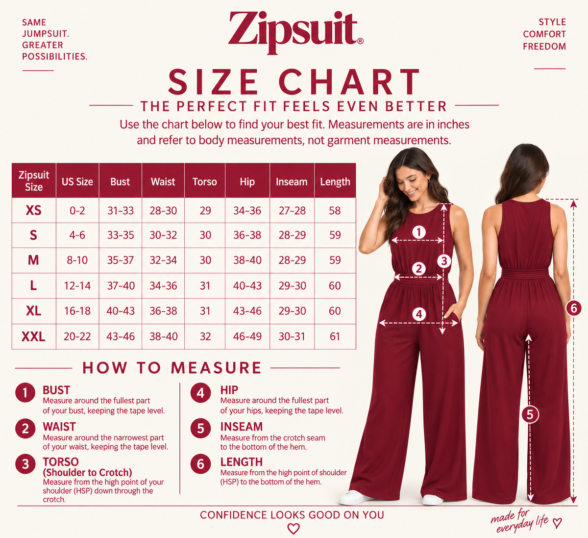 El OG Zipsuit — Mono sin mangas en color borgoña (Preventa)