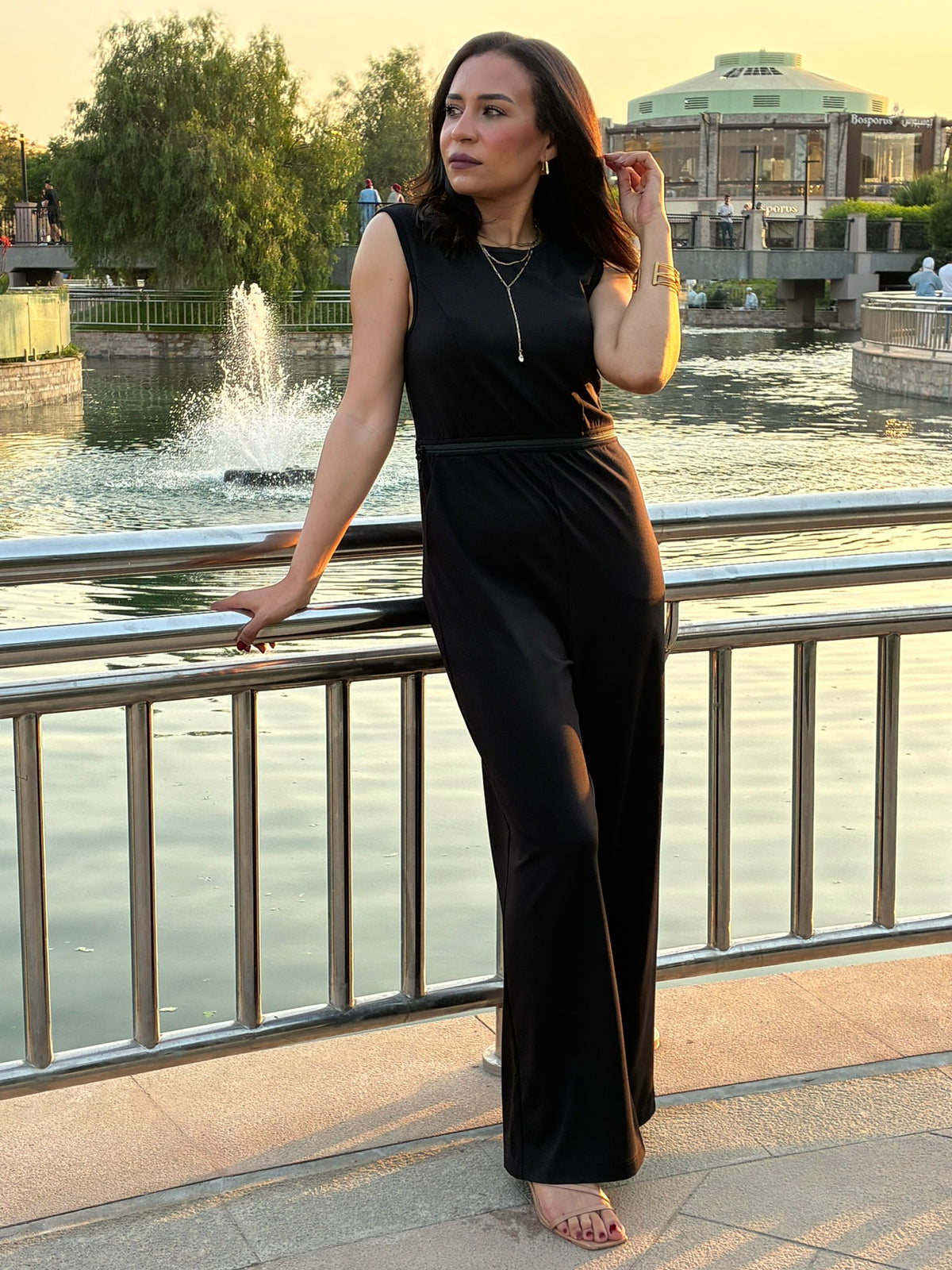 The OG Zipsuit — Sleeveless Jumpsuit in Black