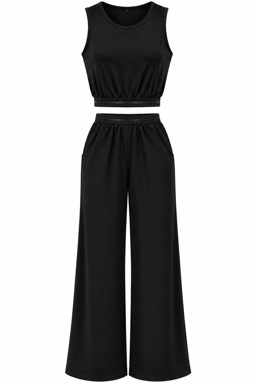 The OG Zipsuit — Sleeveless Jumpsuit in Black